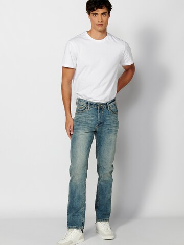 KOROSHI Skinny Jeans in Blau