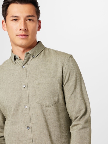 NOWADAYS Regular fit Button Up Shirt in Green