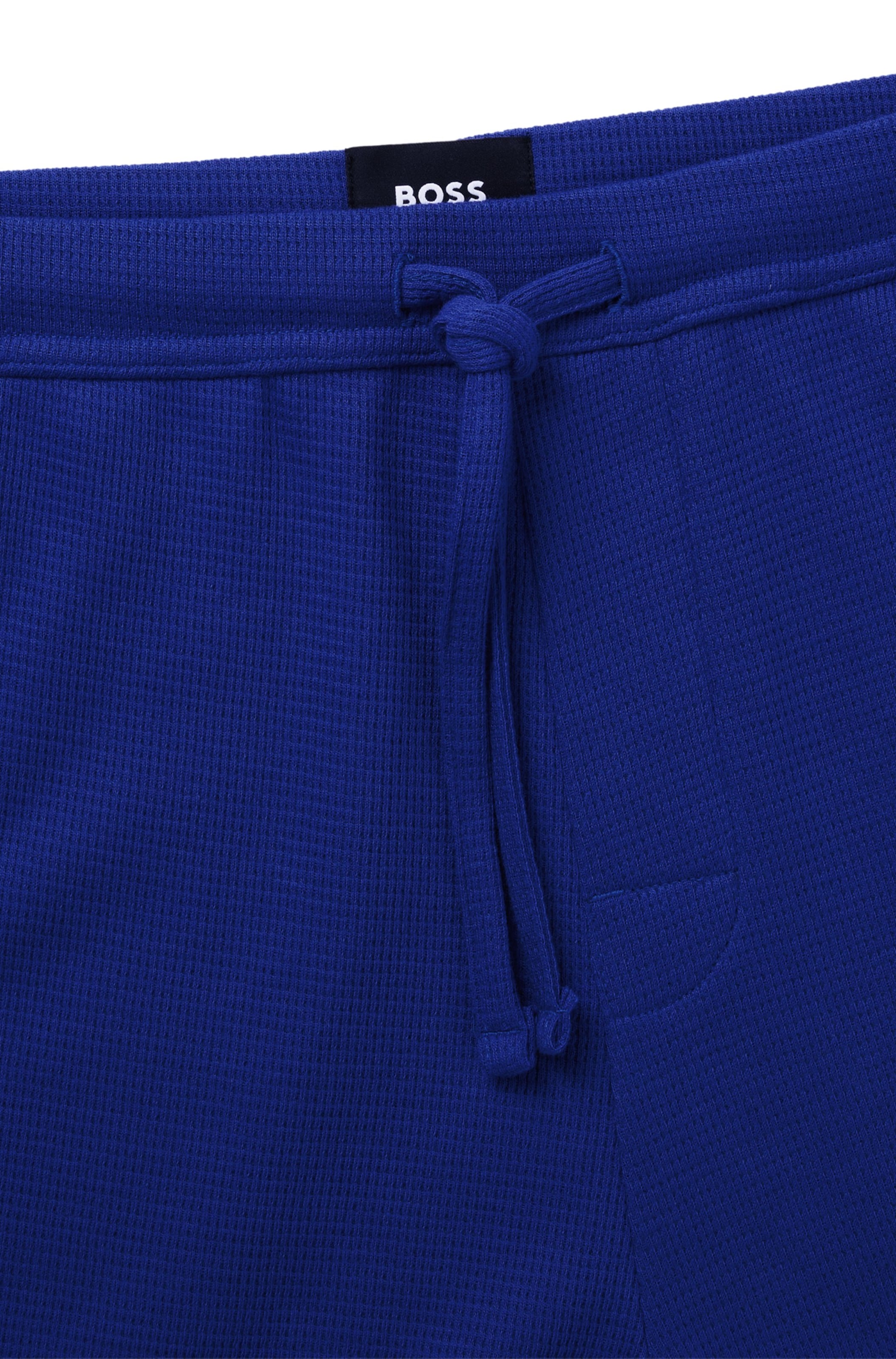 BOSS Loose fit Pajama Pants in Blue
