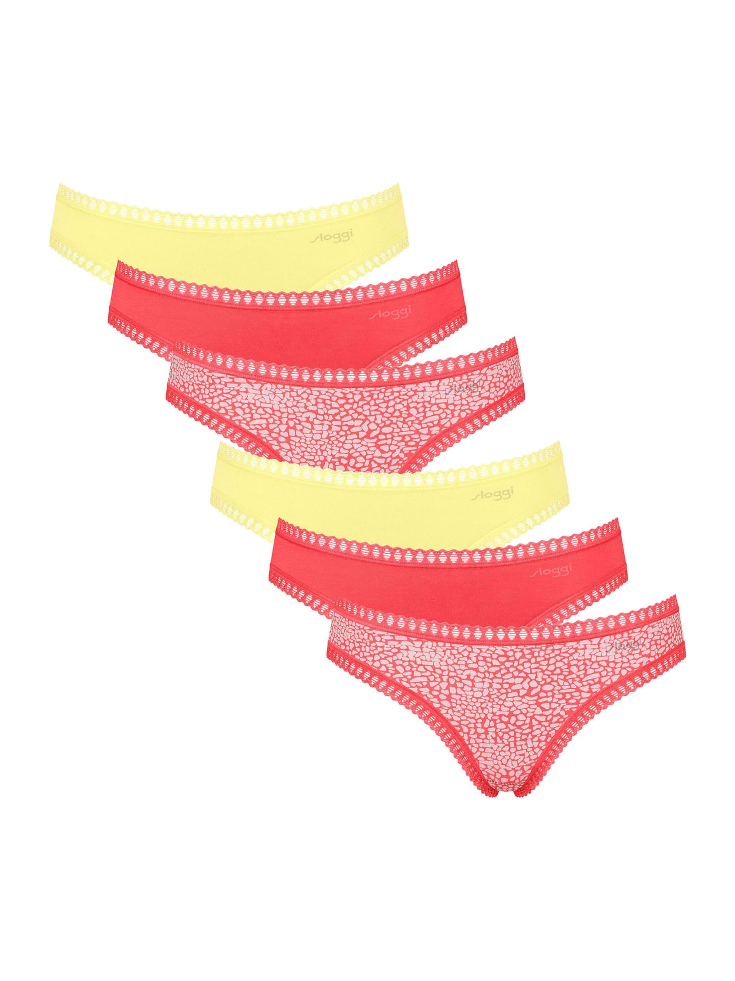 Slip 'GO Crush' SLOGGI en jaune : devant