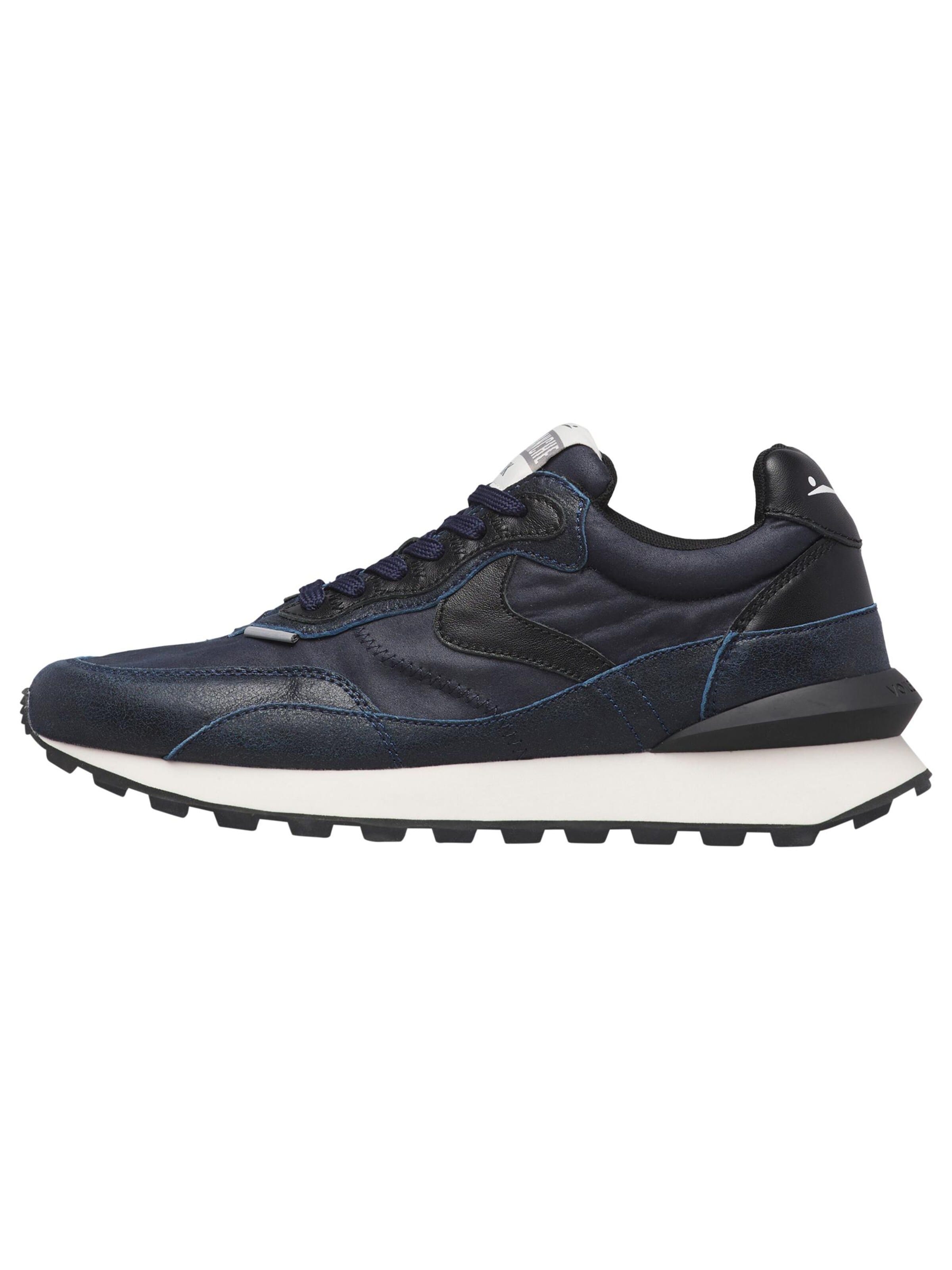 Baskets basses 'QWARK HYPE MAN.' Voile blanche en bleu : devant