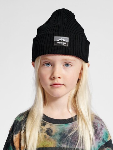 SOMETIME SOON Beanie in Black: front