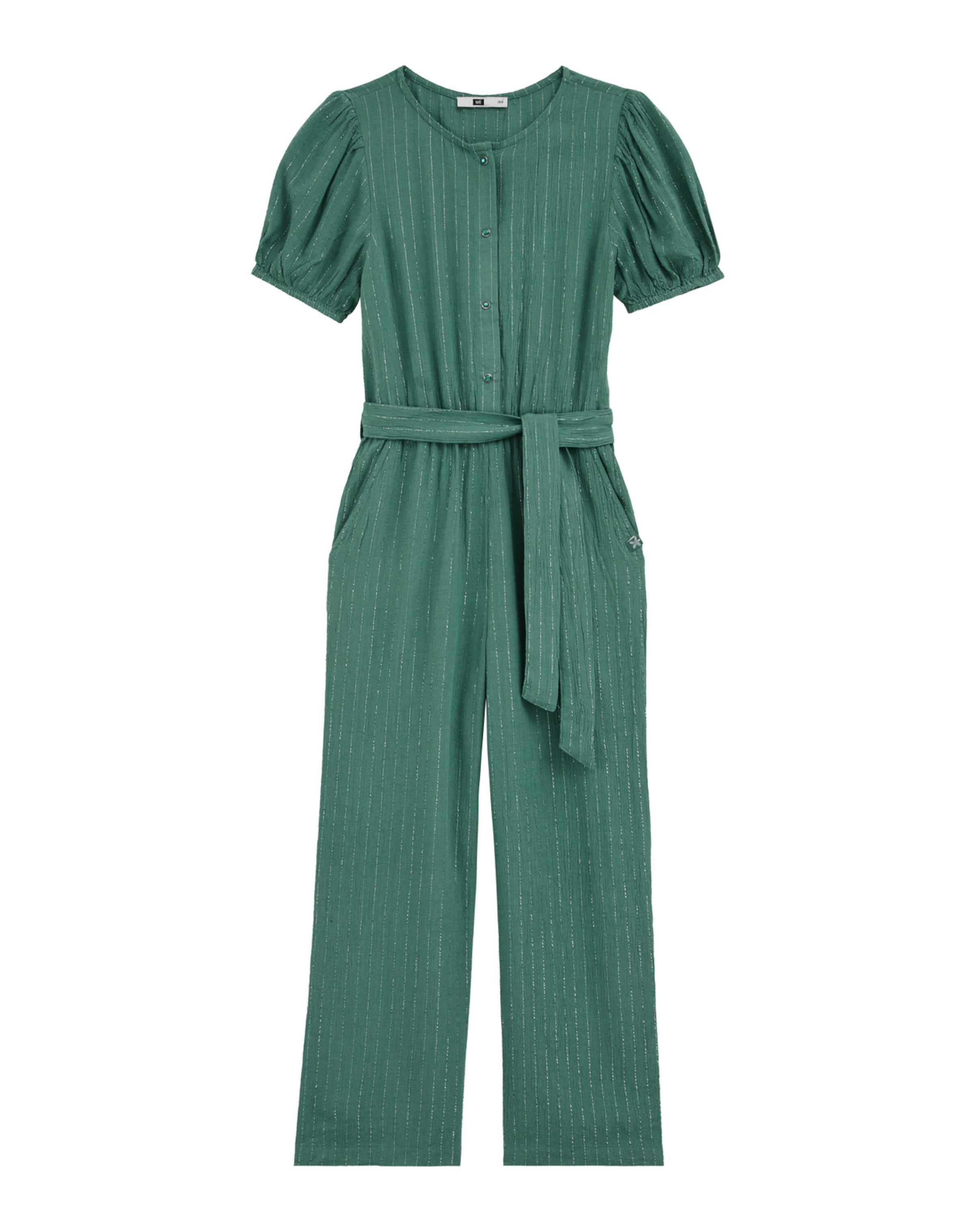 WE Fashion Комбинезон в Зеленый: спереди