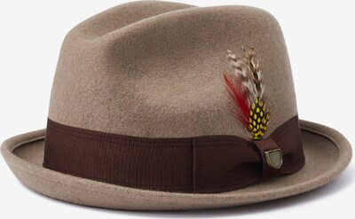 Brixton Hut 'GAIN' in dunkelbeige / braun, Produktansicht