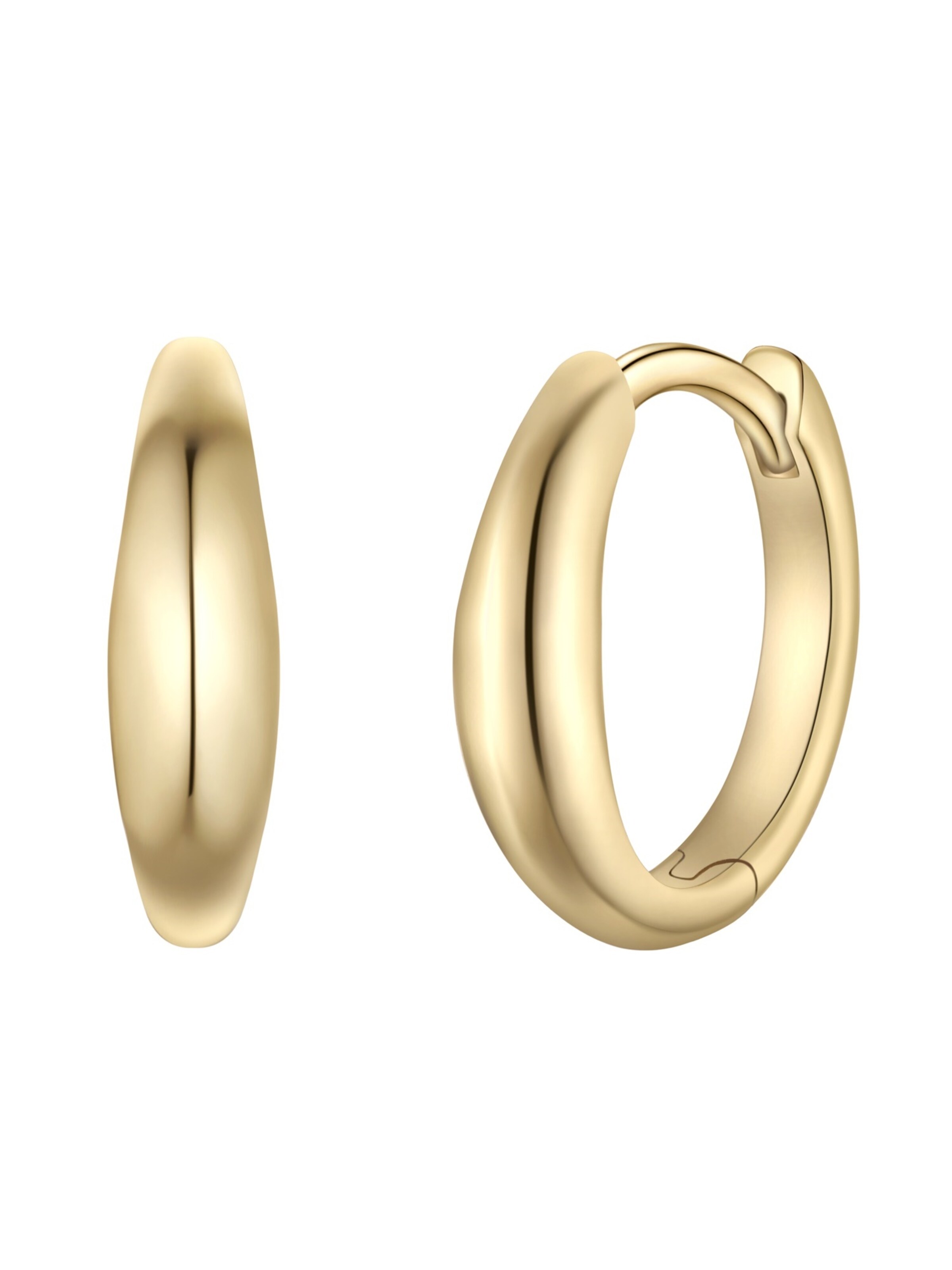 Glanzstücke München Ohrringe in Gold: Vorderseite