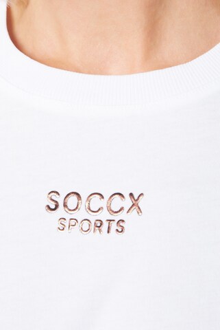 Soccx T-shirt i vit