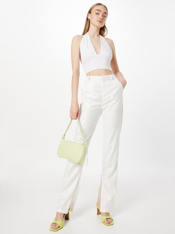 Misspap Regular Trousers in White