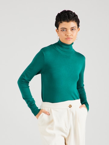 Pull-over 'Astrid' Kaffe en vert : devant