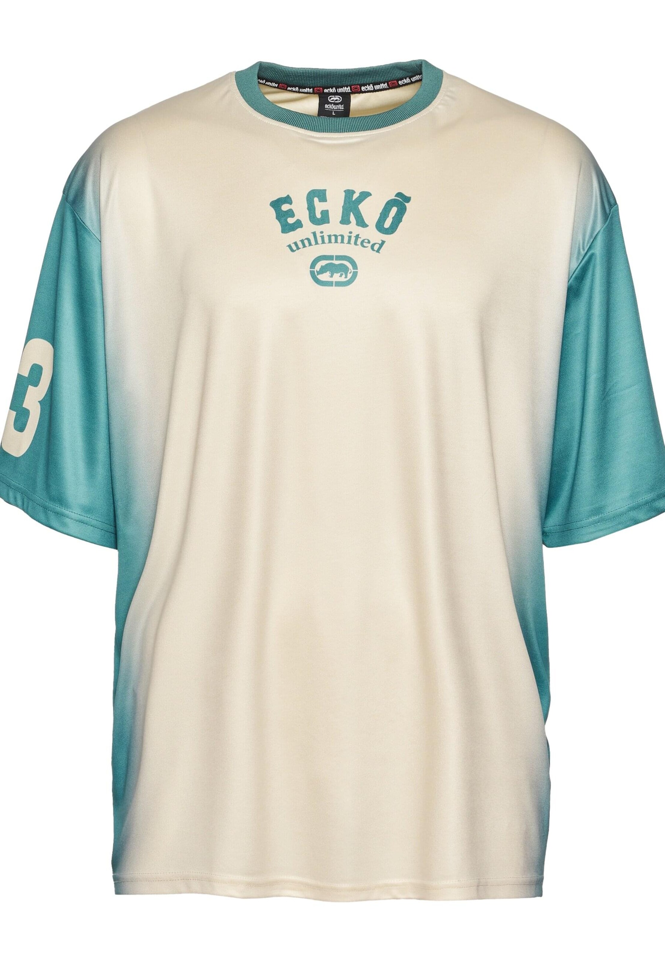 Ecko Unlimited Koszulka w kolorze beżowy: przód