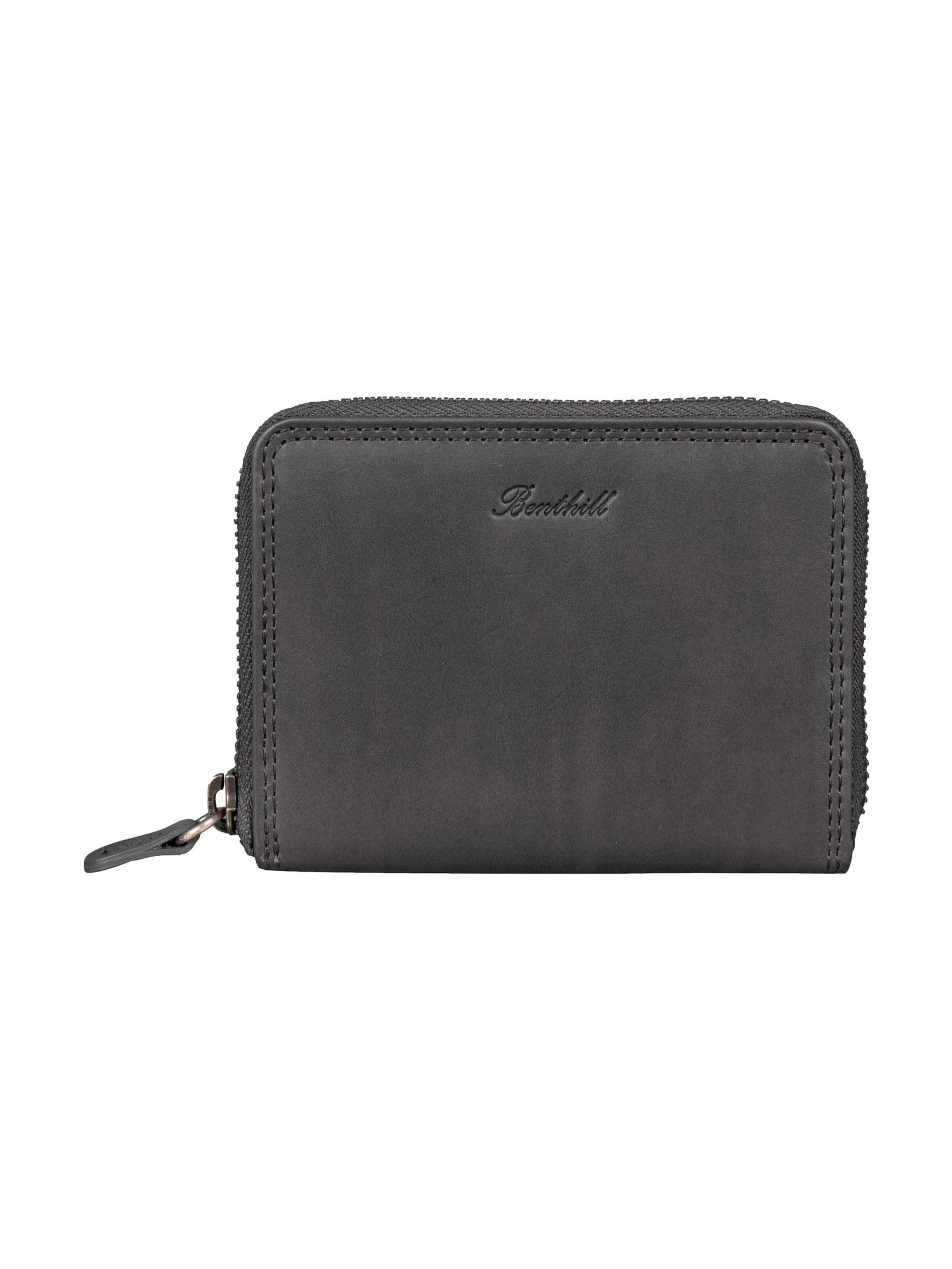 Benthill Wallet in Grey: front