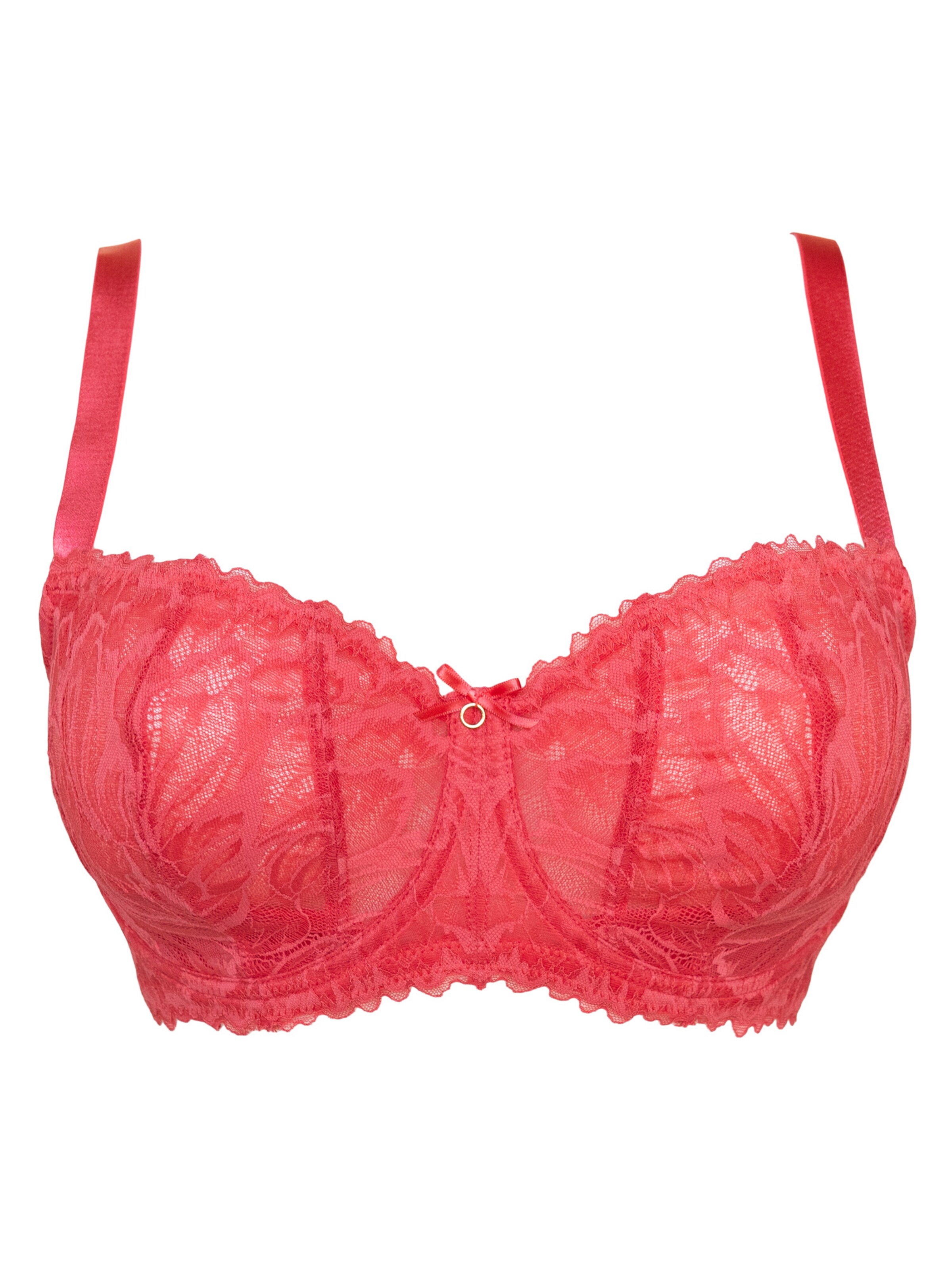 Balconnet Soutien-gorge 'Cariba' SugarShape en rose : devant
