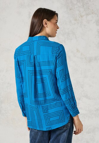 CECIL Bluse in Blau