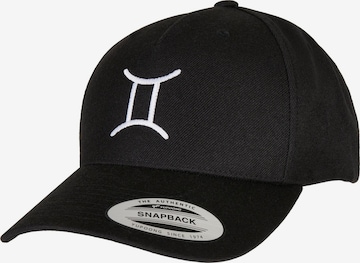 Mister Tee Cap 'Zodiac' in Black: front