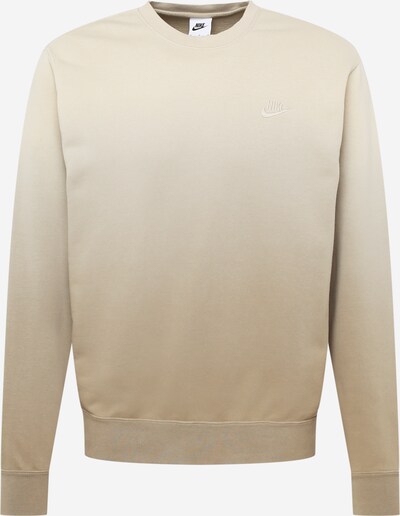 Nike Sportswear Sweatshirt i creme / khaki, Produktvisning
