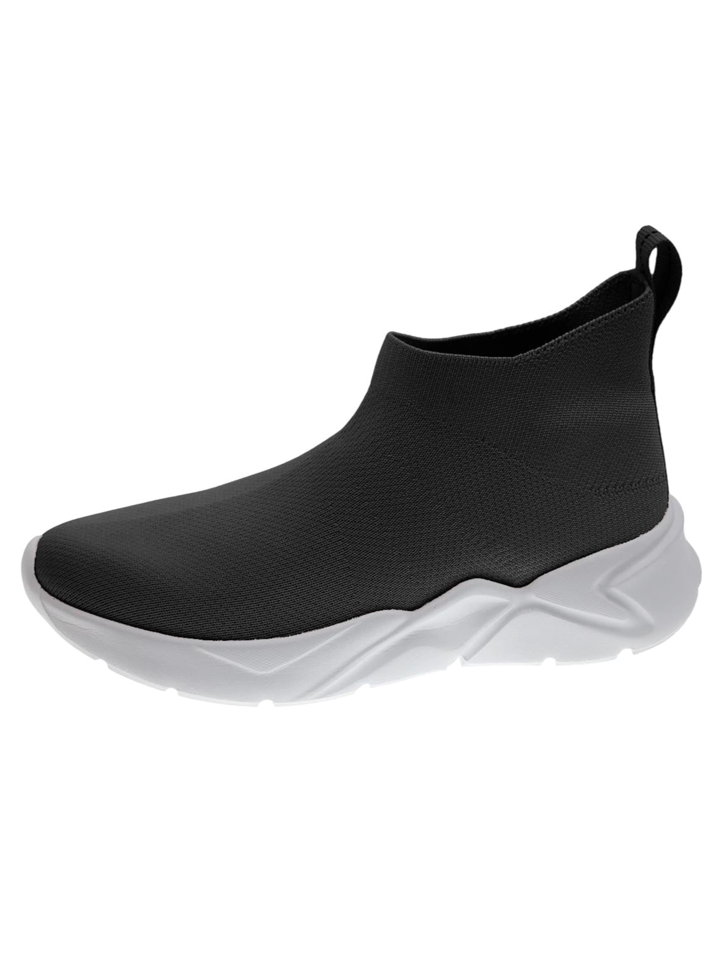 Beppi Slip-on 'Casual Sport Shoe' in Zwart: voorkant