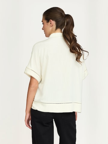 T-shirt ' SRLima ' Soft Rebels en beige : derrière