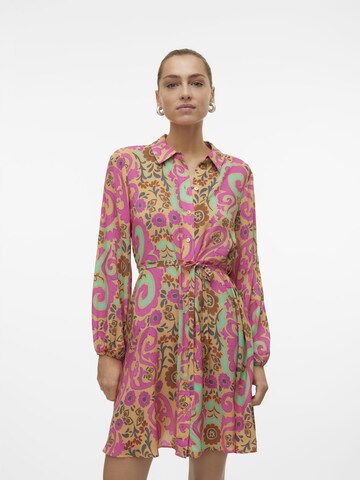 VERO MODA Blusekjole 'SOFIE' i blandingsfarvet: forside