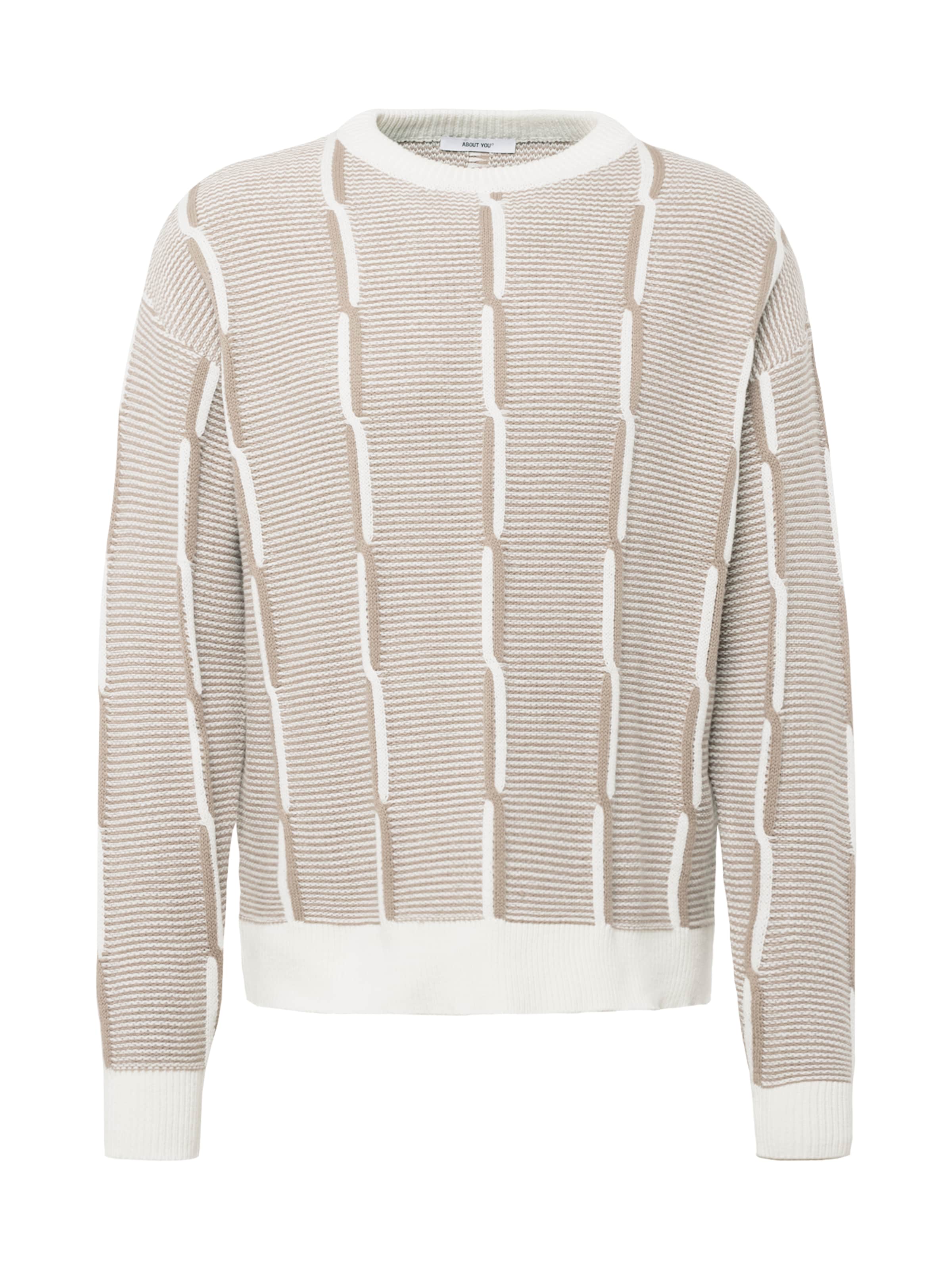 ABOUT YOU Pullover 'Xaver' i beige: forside