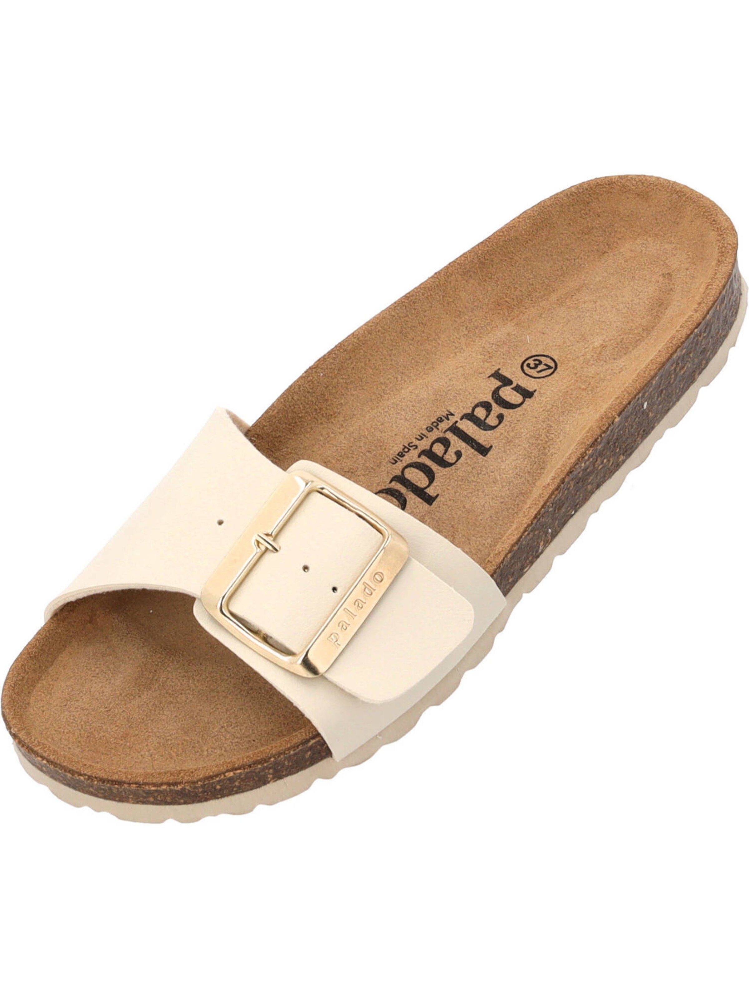 Palado Mule 'Malta' in Beige: front