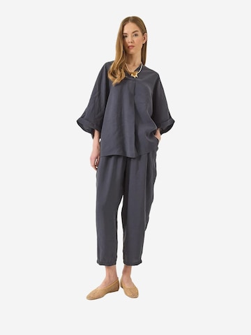 Bianco Lucci - Calças de fato em cinzento