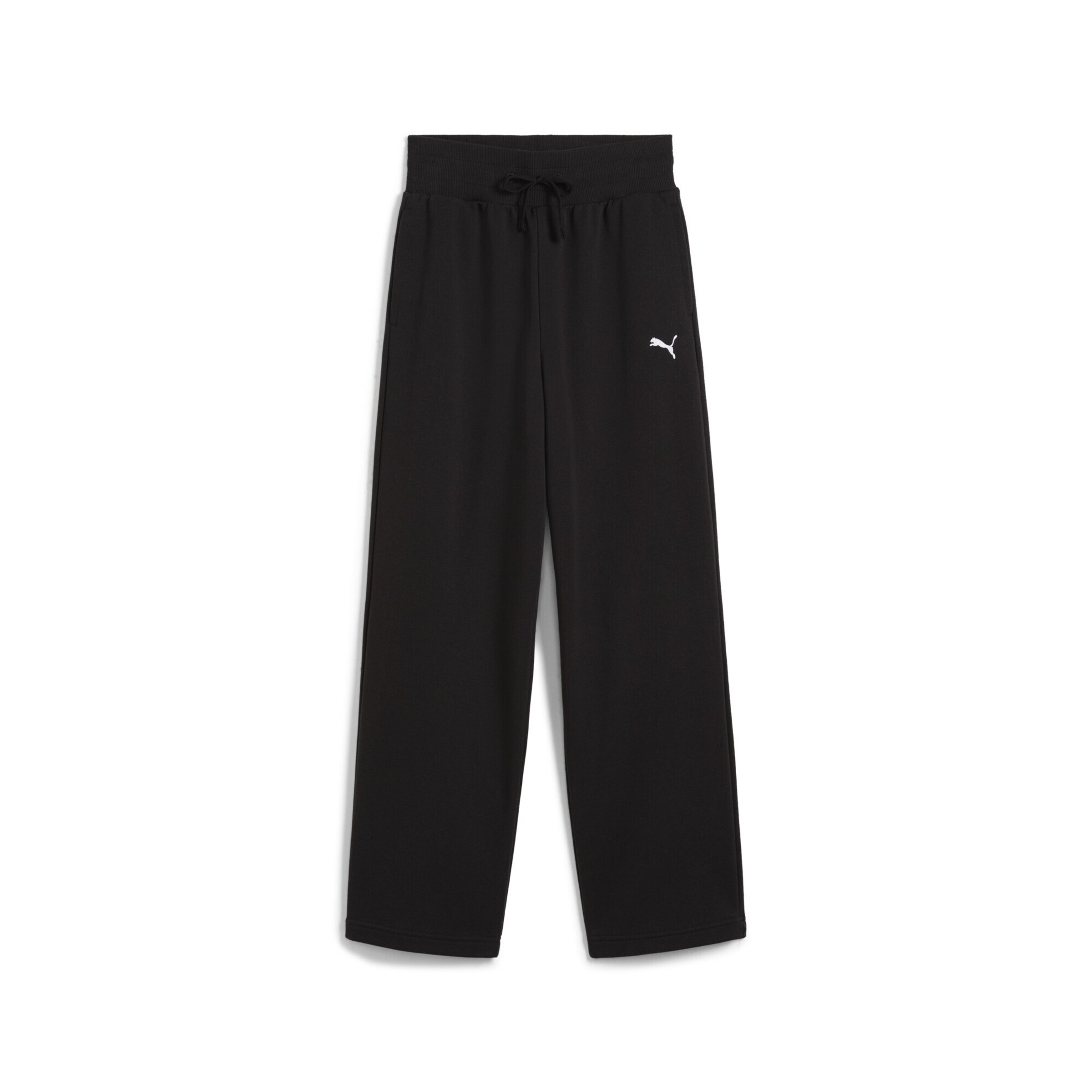 PUMA Wide leg Pants 'Essentials' in Black: front