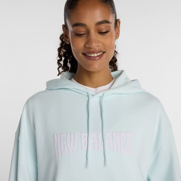 new balance Sweatshirt 'Wavy' in Blue