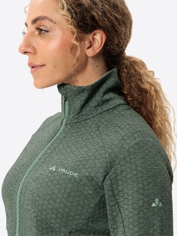 VAUDE Funktionsfleecejacke 'Skomer' (GRS) in Grün