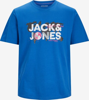 Maglietta 'DUST' di JACK & JONES in blu: frontale