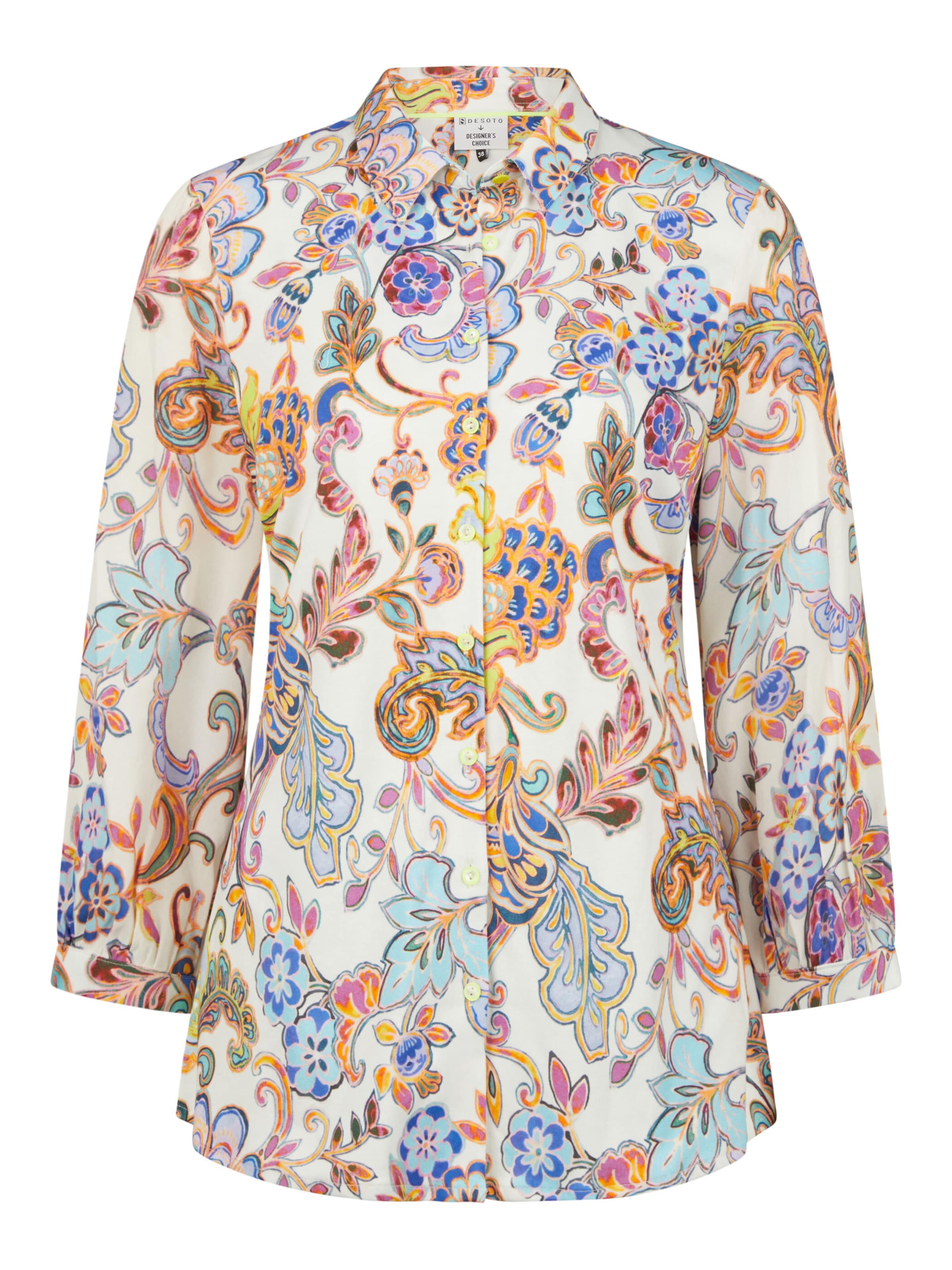 DESOTO Blouse in Gemengde kleuren: voorkant