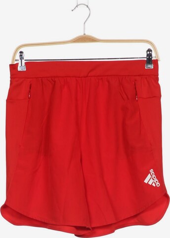 ADIDAS PERFORMANCE Shorts 34 in Rot: predná strana