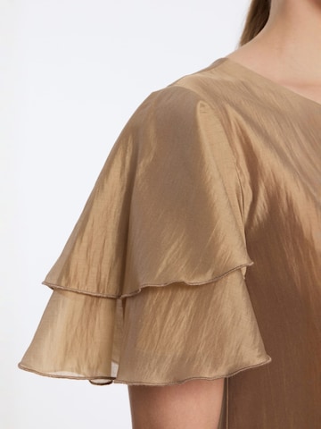 Ana Alcazar Kleid ' Dyral ' in Braun