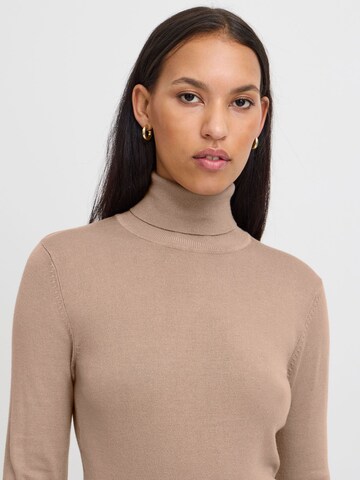 Pull-over 'Mafa' ICHI en beige