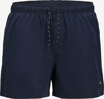 Jack & Jones Plus Swimming shorts 'JPSTMaui' in Blue: front