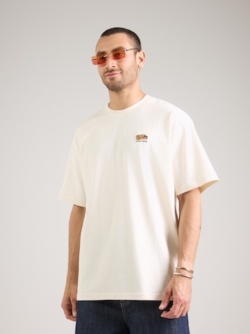 Iriedaily - Camiseta 'Serial Chiller' en blanco: frente