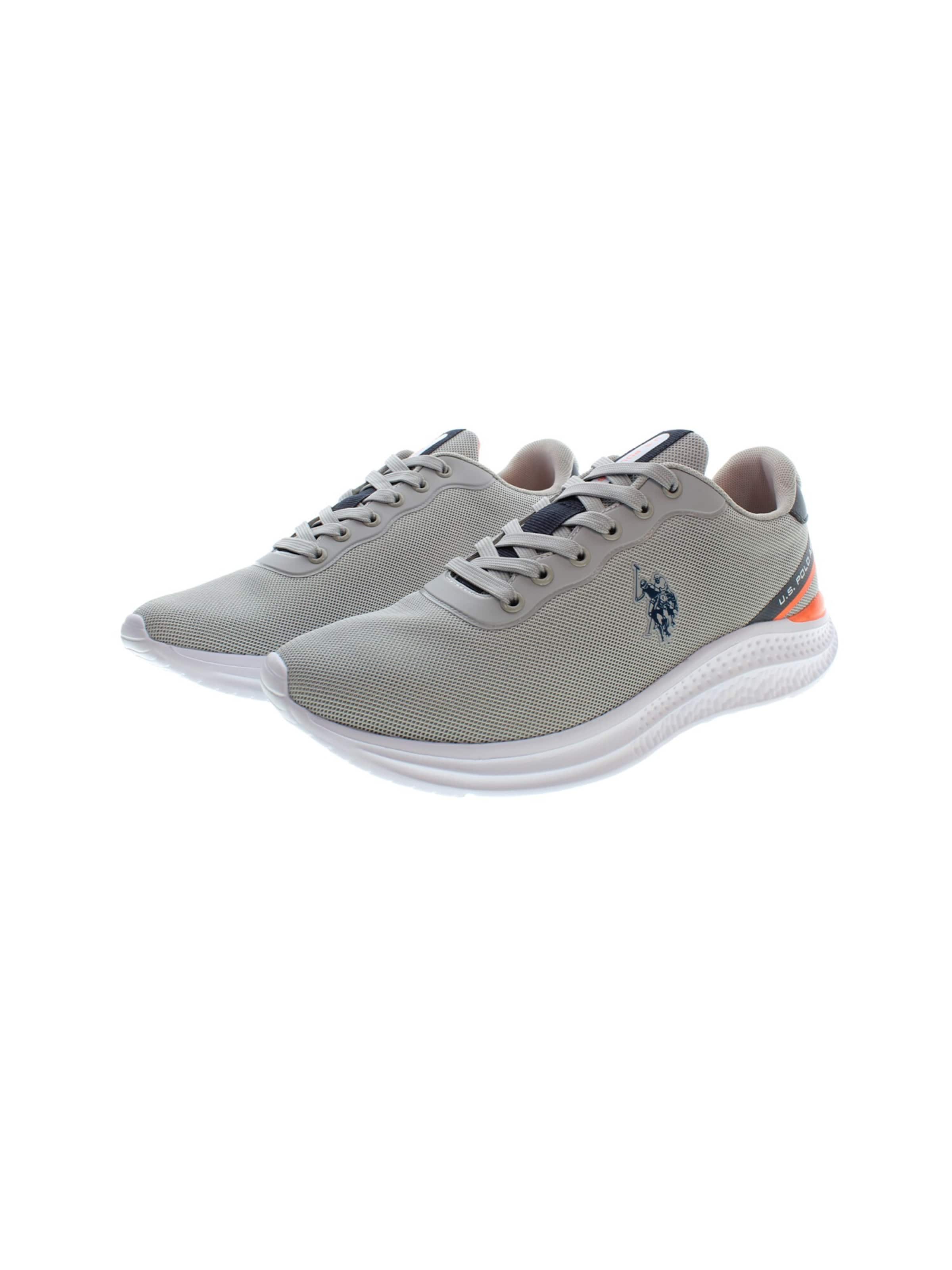 U.S. POLO ASSN. - Sapatilhas baixas 'Kaleb' em cinzento