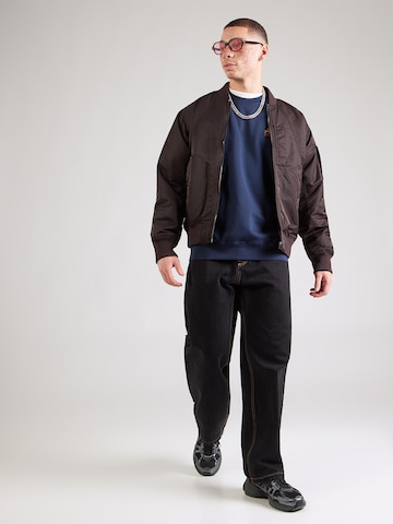 Iriedaily Μπλούζα φούτερ 'Homeoffice' σε μπλε