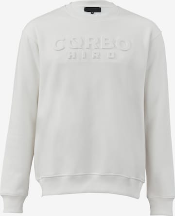 Sweat-shirt 'Kitano' Cørbo Hiro en blanc : devant