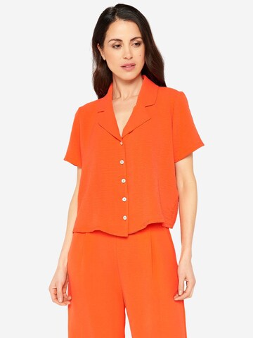 LolaLiza - Blusa en naranja: frente