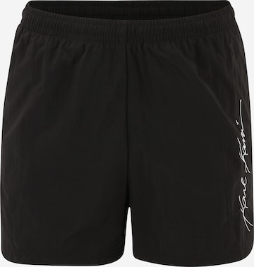 Karl Kani Board Shorts in Black: front