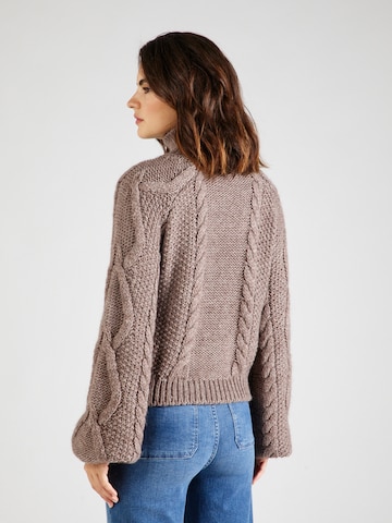Guido Maria Kretschmer Women Sweater 'Maike' in Brown: back