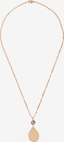 Gemshine Necklace 'Mandala' in Gold: front
