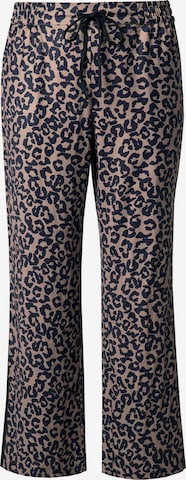 Ulla Popken Loosefit Housut värissä ruskea: etupuoli