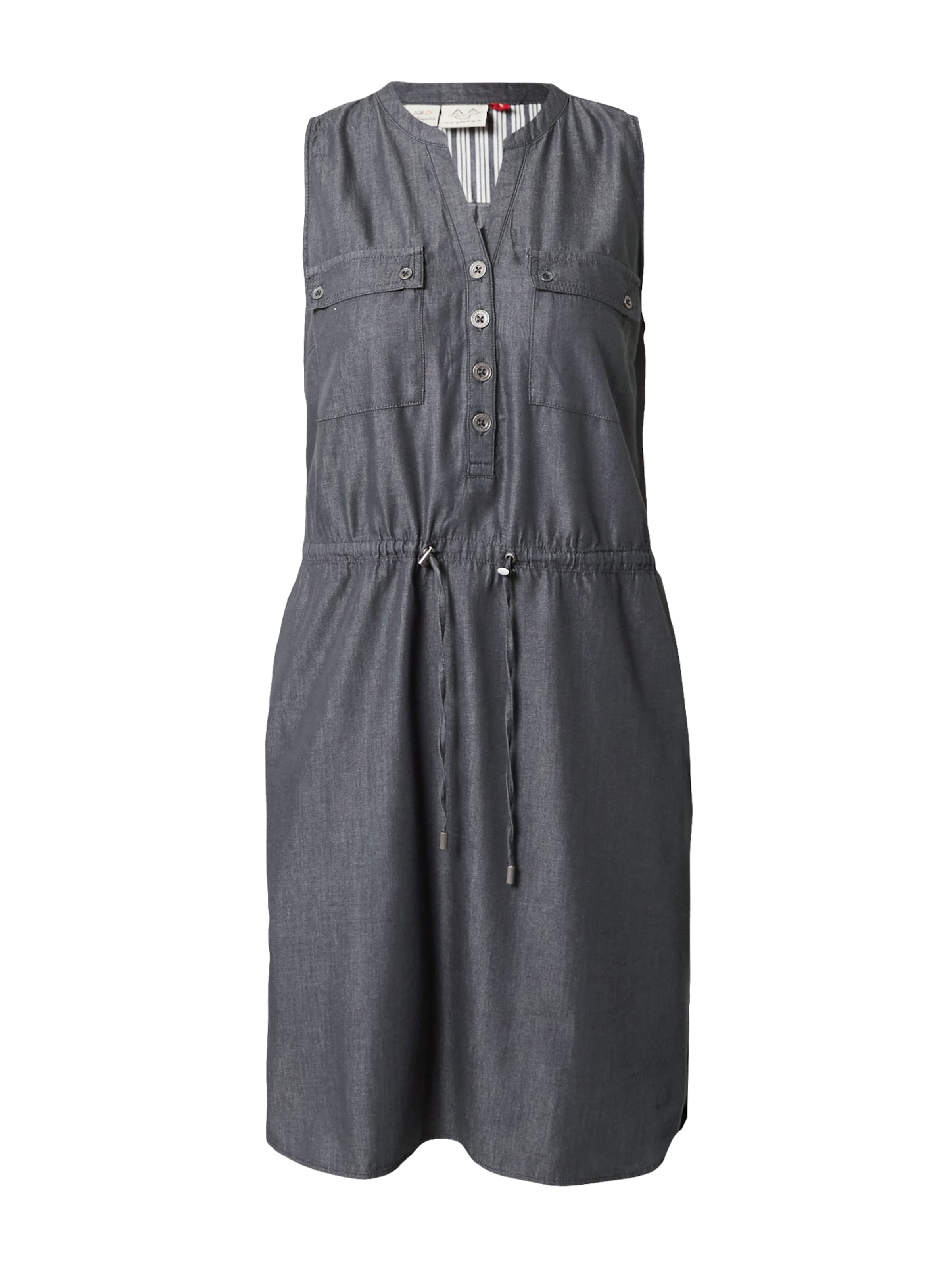 Ragwear Šaty 'ROISIN' – šedá: přední strana