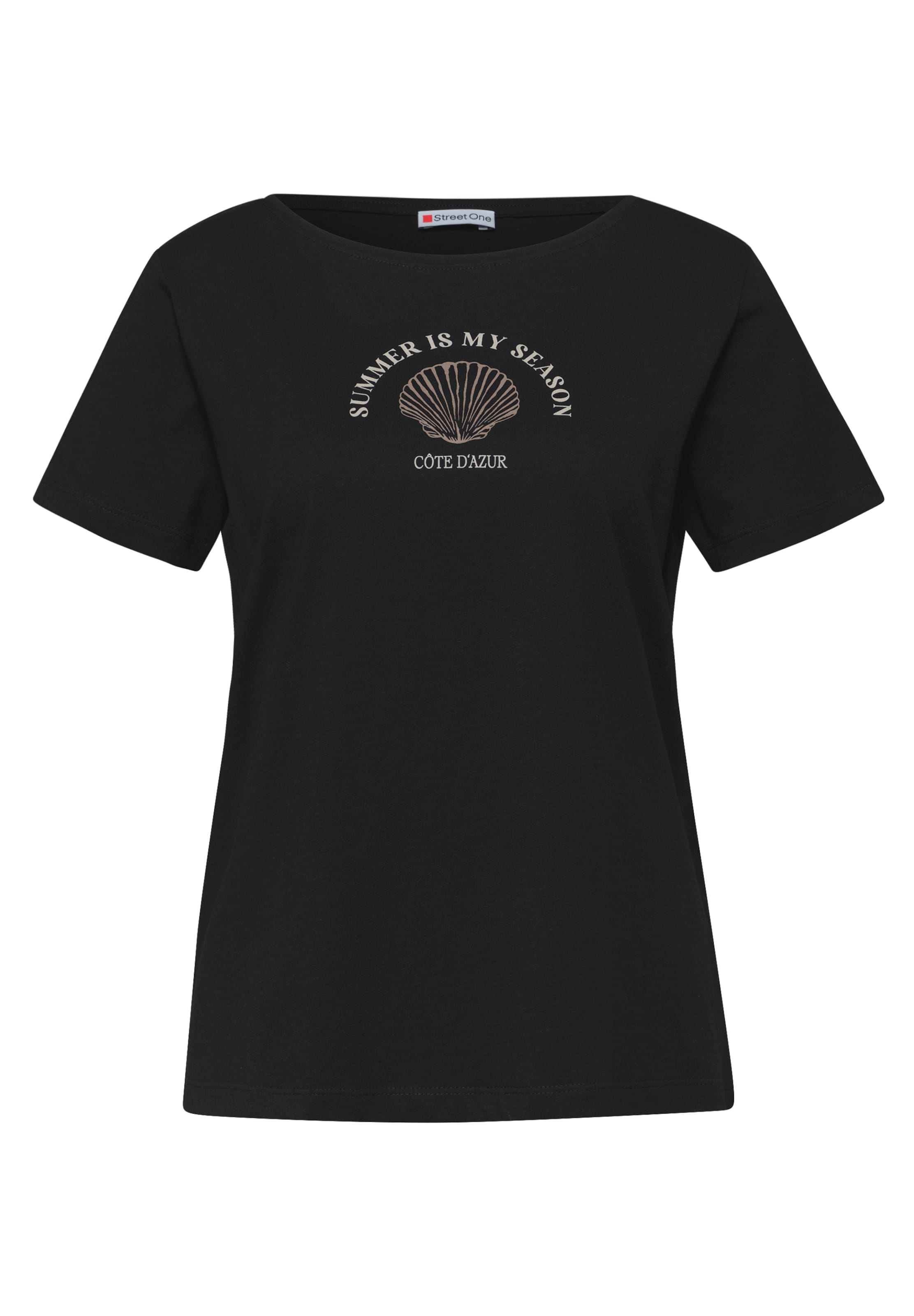 STREET ONE Shirt in Black: front