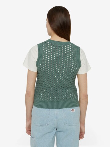 DICKIES Knitted Vest 'MAPLETON' in Green