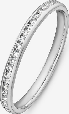 CHRIST Ring in Weiß: Vorderseite