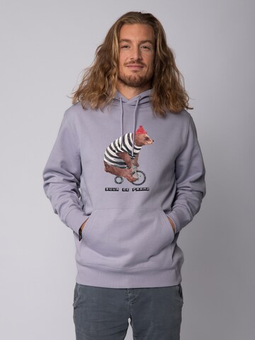 Sweat-shirt ' Tour de Franz ' Watapparel en violet : devant