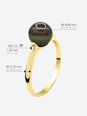 Bague 'Poerava' Ateliers Saint Germain en jaune