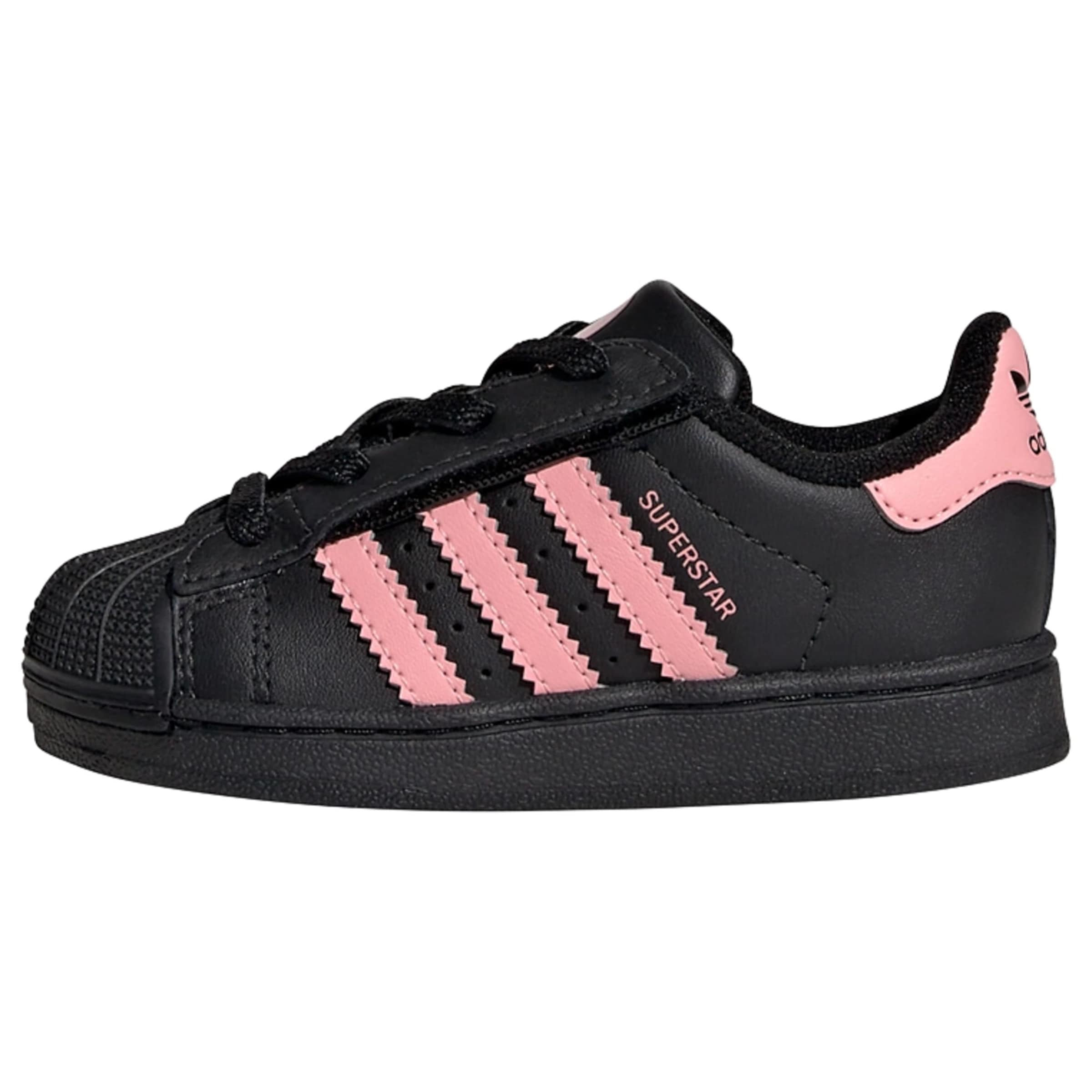 ADIDAS ORIGINALS Trainers 'Superstar II' in Black: front