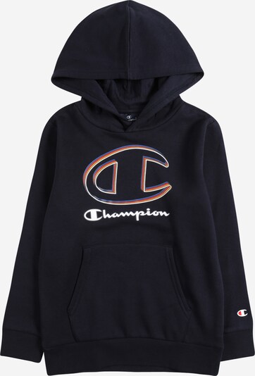 Champion Authentic Athletic Apparel Sweat en bleu ciel / bleu foncé / orange / rouge / blanc, Vue avec produit